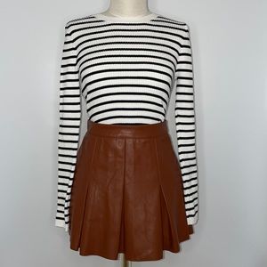 Leather Skirt